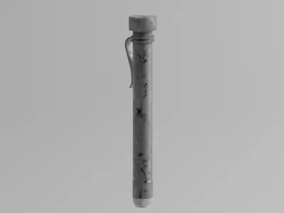 Dosimetr DKP 50 A Low-poly 3D model