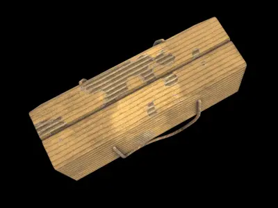 cardboard box 3D model