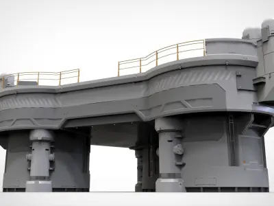 sci fi props 7 3D model