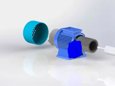 Basic Motor 3D model