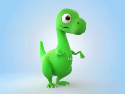 T-Rex dinosaur 3D model