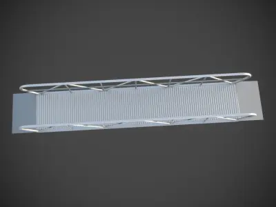 Gangway or Ramp for Docks and Marinas 3D model