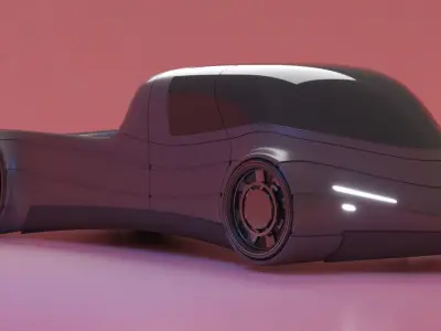 Future Car 28 3D model