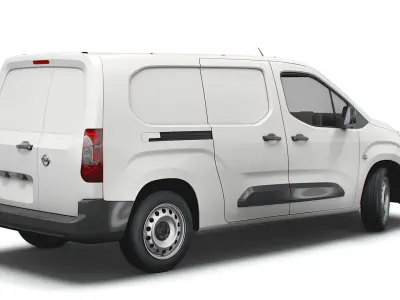 Opel Combo LWB Edition Van 2021 3D model