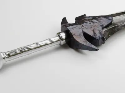 Black Knight Greatsword 3D model