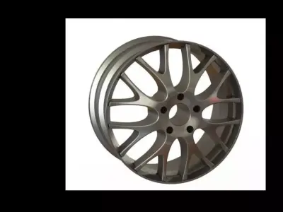 Car Rim 3D model by SherifBeshr from CGTrader (Polygon mesh)