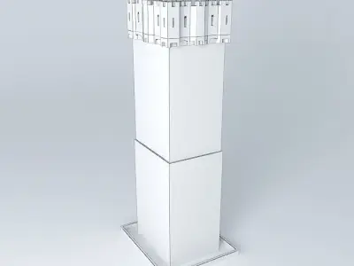 Piast Tower Poland Free 3D model