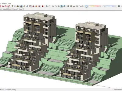 Sketchup Building R3 3D model