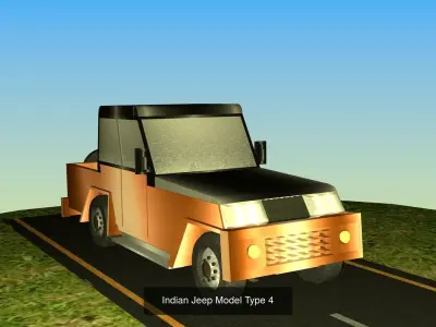Jeep Models 3D Model Pack