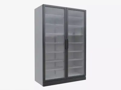 Beverage Cooler Big Double 01 3D model