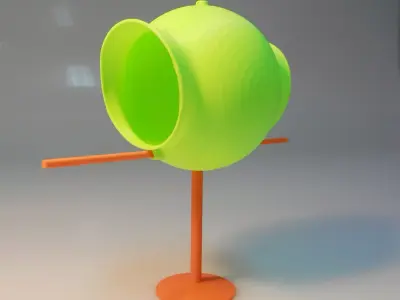 Bird feeder Free 3D print model buy