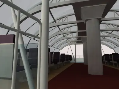 The Seine River Cruise 3d Model  3D model