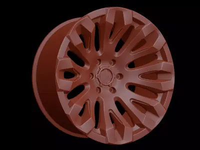 Wheel Based FUEL OFF-ROAD D830 QUAKE 3D model