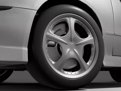 Proton Perdana 2003 3D model