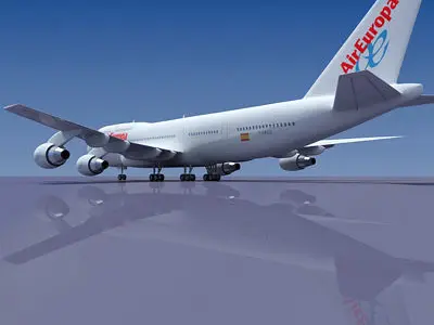Air Europa Boeing 3D model
