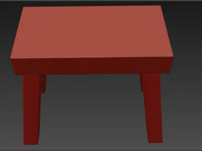 Medieval Rustic  Low-poly 3D model