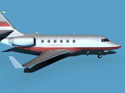 Dassault Falcon 2000 V05 3D model