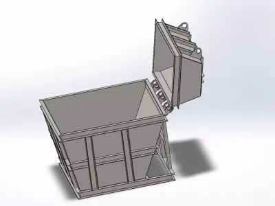 GALVANIZED MELTING FURNACE 3D model