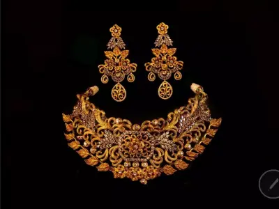 Antique Necklace  3D print model