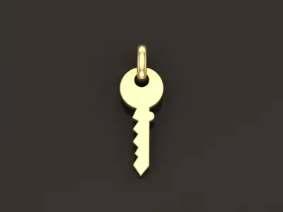 Key Pendant Style 1 3D print model
