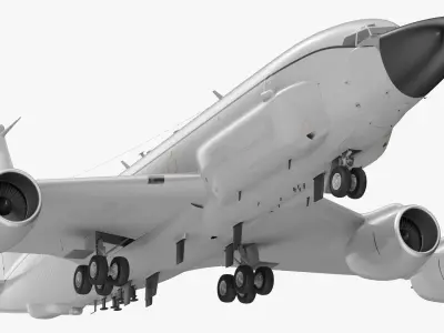 Boeing RC-135 Large Reconnaissance Aircraft  purchase 3D model