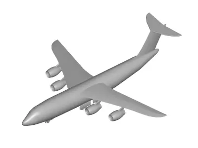 Lockheed C-5 Galaxy 3D model purchase