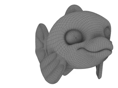 Big Carton Sea Creatures Collection 30 in 1 3D model