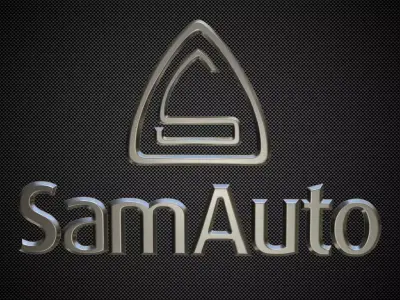 sam auto logo 3D model