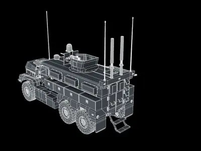 cougar 6x6 3D model