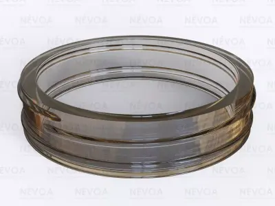 Neck finish - SP 400 - 77 - L - BF - voluntary standard 3D model