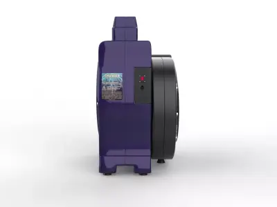 Modern Handheld Industrial Electric Leaf Blower Machine 3D model