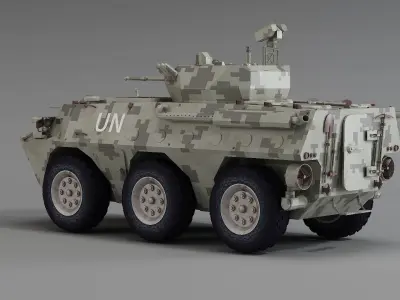 ZSL92 wheeled armored LAV vehicle type 92  IFV type92 3D model