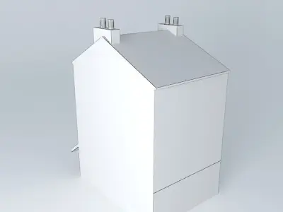 Store Place Nationale Bordelaise Ribérac Free 3D model