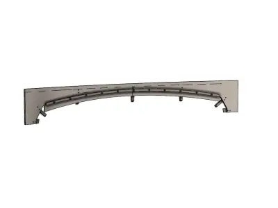 Gage Aplicacao Vedacao Vidro Front Glass Sealing Application 3D model