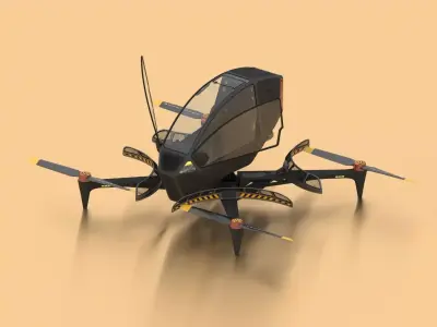DJI CONCEPT DRONE 3D model