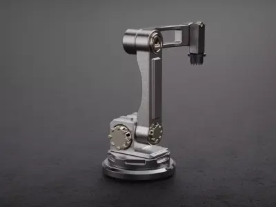 Robotic arm mechanical factor 3D model