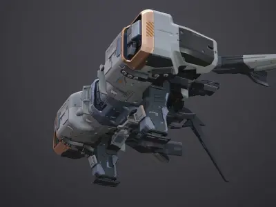 sci-fi model536 3D model 3D model