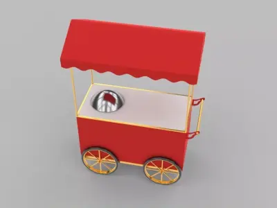 Sokak Lezzetleri Araba 3D model