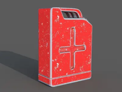 Jerry can 3D model purchase
