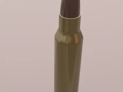 Bullet 3D model buy