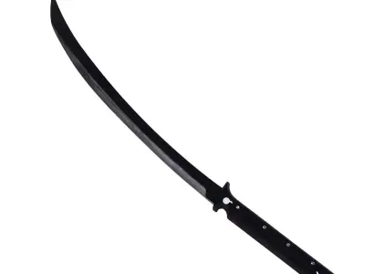 Gravity Blade of Konoe Tota for UQ Holder Magister Negi Magi Low-poly 3D model