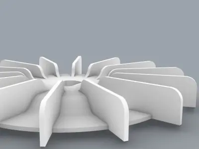 Computer Fan 3D print model