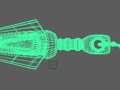 knife legend of zelda sword Free 3D model