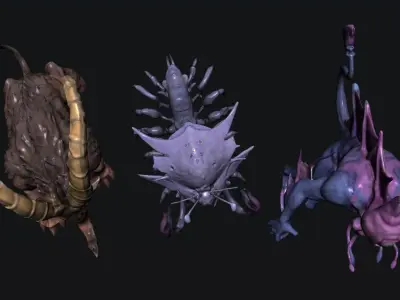 Creature 3D model