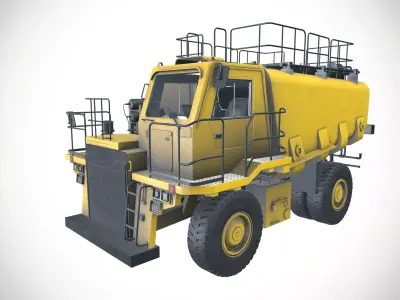 Water Tank Opencast Mines 3D model