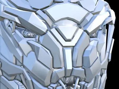 LongHaul Head 3D print model