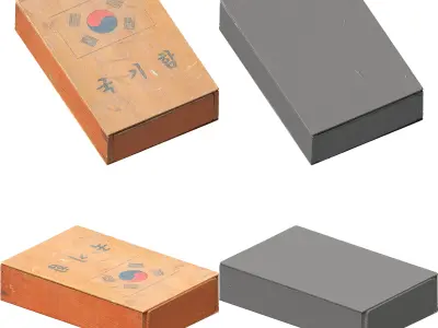 90s South Korea Pack 3D model