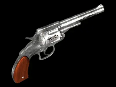 mexican gun 3D model