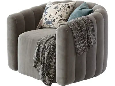 Fitz Swivel Chair 3D model purchase