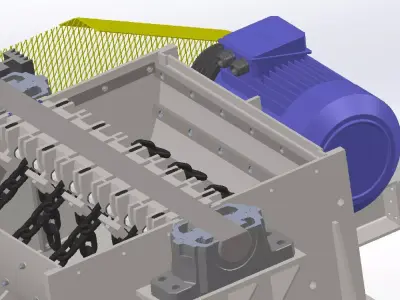 Chain Shredder 3D model